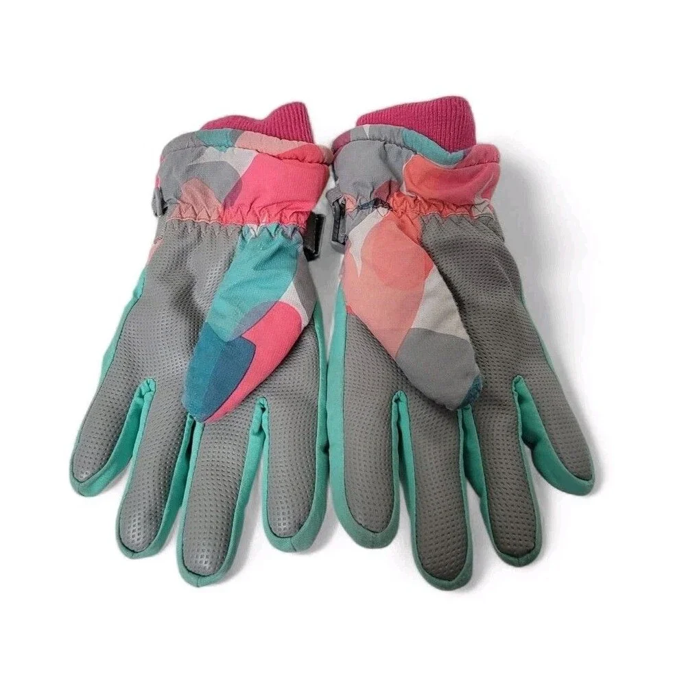 Flying Tern Kids Snow Gloves Thermal Waterproof Medium Winter Ski Snowboard Used